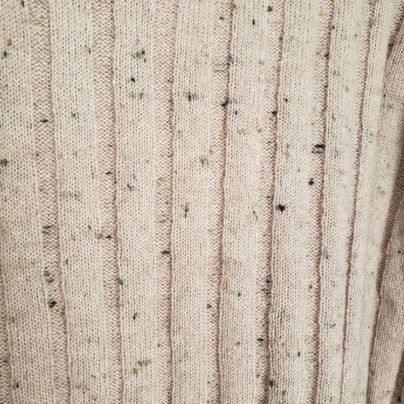 Madewell Donegal Ian Blush Pink Ribbed Sweater - Picture 7 of 9